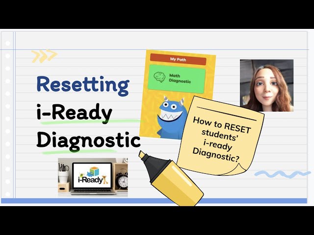 Resetting The Diagnostic In I-Ready #Iready - Youtube